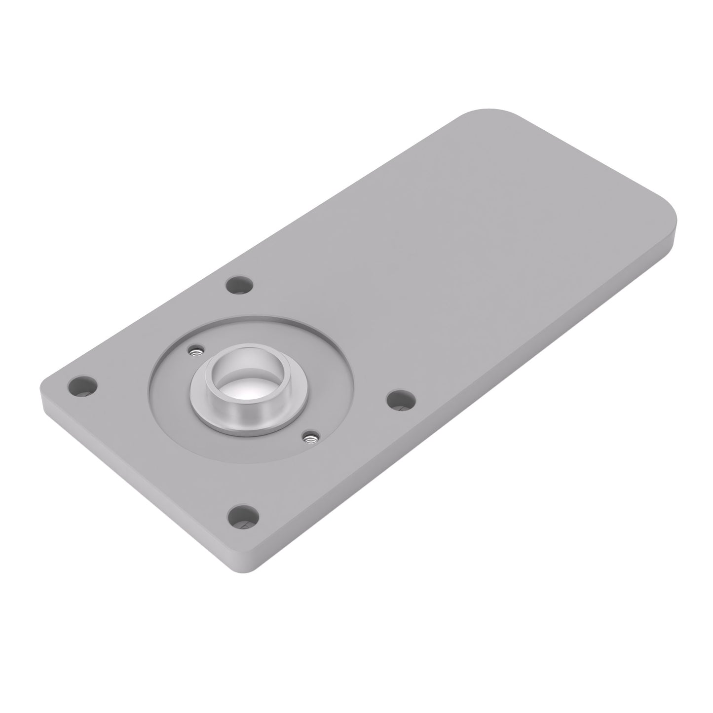 Grundplatte/Adapterplatte XL-Version für Kopierhülsen passend für Metabo FM 500-6 | Vergrößerte Gleitplatte passend für Metabo Kantenfräsen