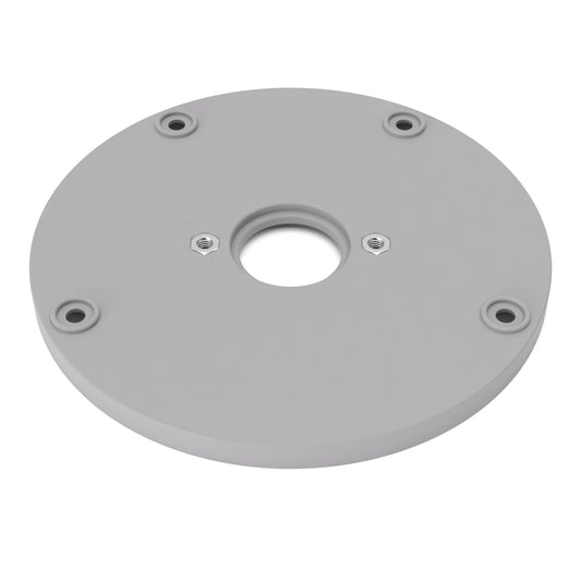 Grundplatte/Adapterplatte XL-Version für Kopierhülsen passend für Metabo OFV 18 LTX BL 12 | Vergrößerte Gleitplatte passend für Metabo Oberfräsen