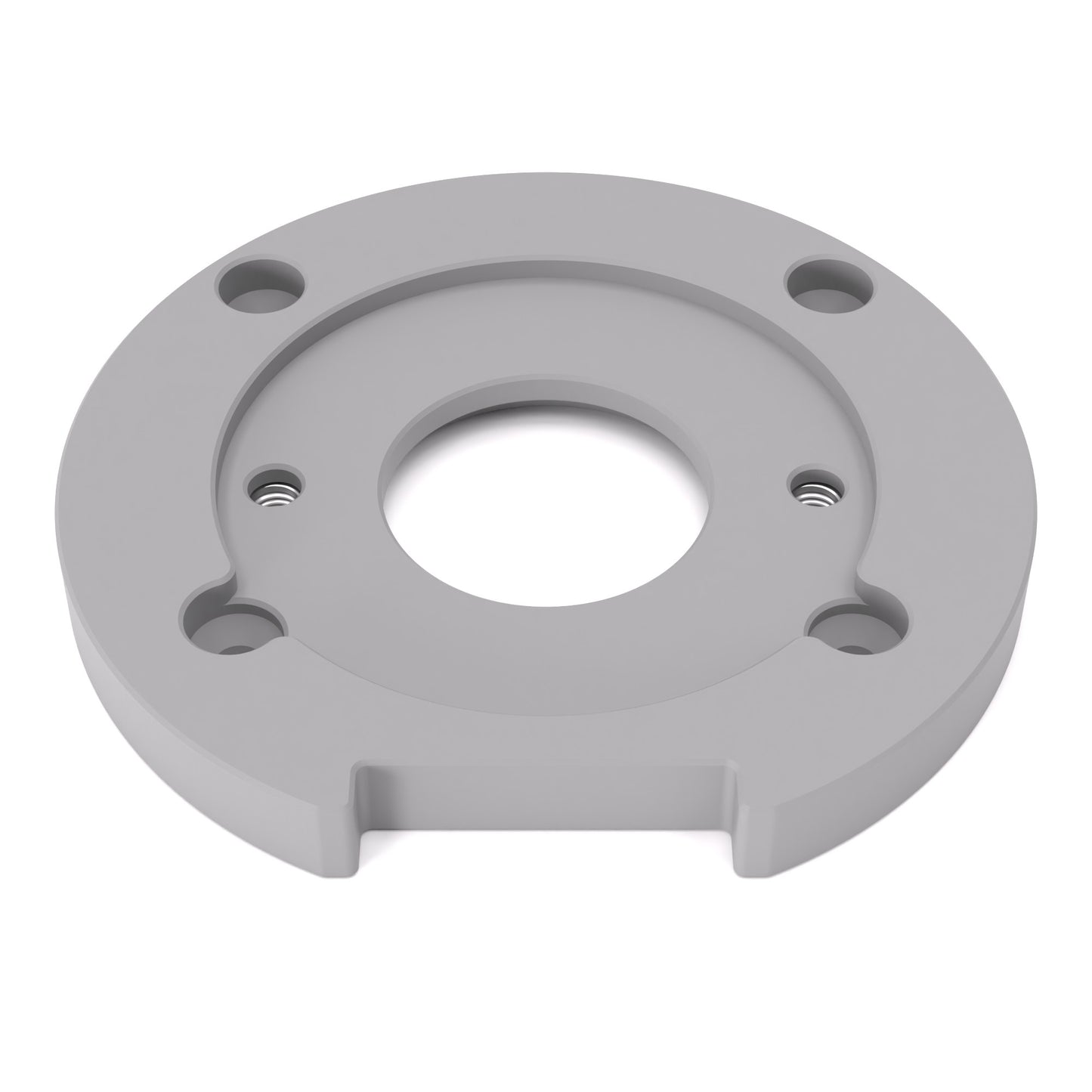 Grundplatte/Adapterplatte für Kopierhülsen passend für Makita RT0702C | Gleitplatte passend für Makita Kantenfräsen
