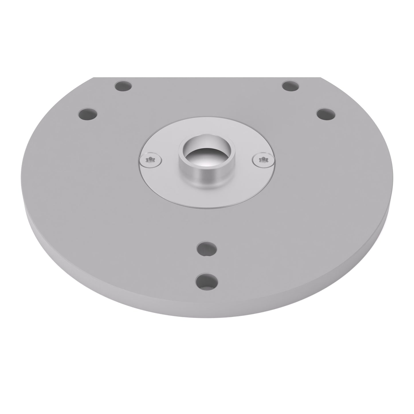 Grundplatte/Adapterplatte für Kopierhülsen passend für Bosch GOF 130 | Gleitplatte passend für Bosch Oberfräsen