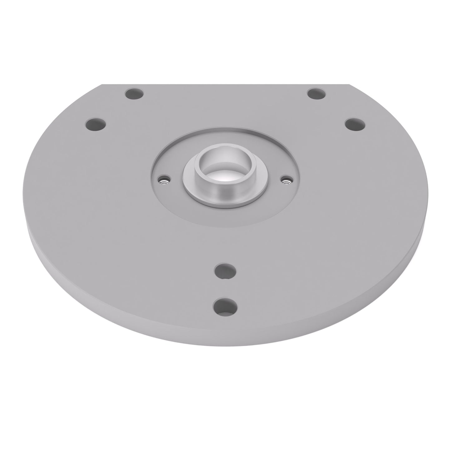 Grundplatte/Adapterplatte für Kopierhülsen passend für Bosch GOF 130 | Gleitplatte passend für Bosch Oberfräsen