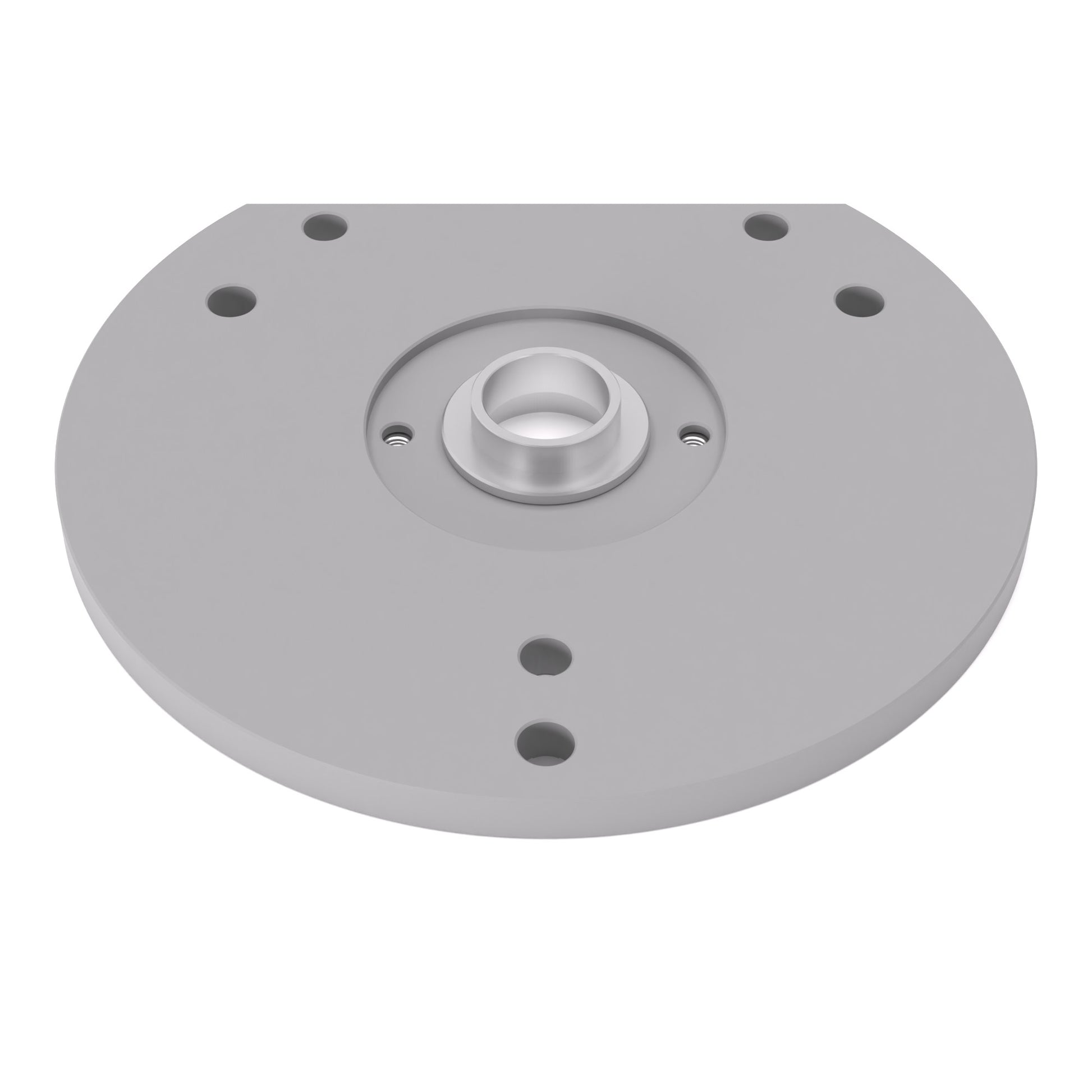 Grundplatte/Adapterplatte für Kopierhülsen passend für Bosch GOF 130 | Gleitplatte passend für Bosch Oberfräsen