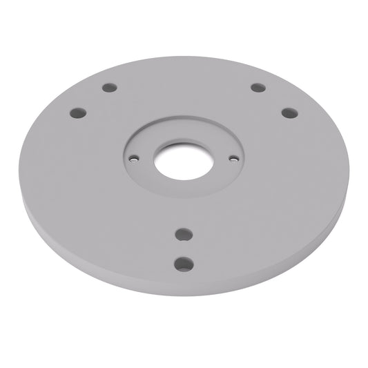 Grundplatte/Adapterplatte XL-Version für Kopierhülsen passend für Bosch GOF 130 | Vergrößerte Gleitplatte passend für Bosch Oberfräsen