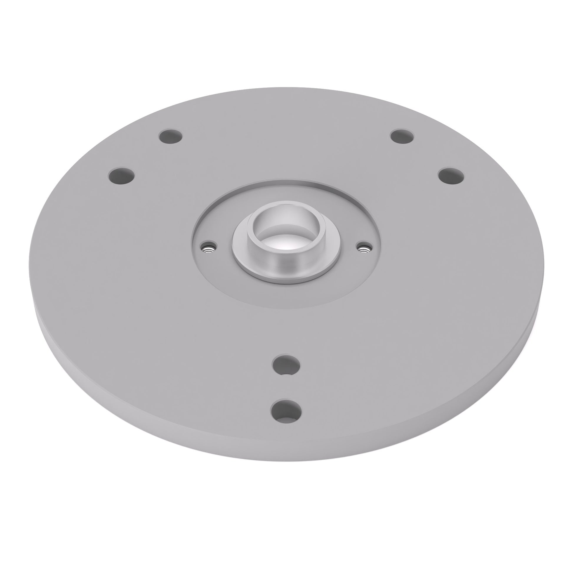 Grundplatte/Adapterplatte XL-Version für Kopierhülsen passend für Bosch GOF 130 | Vergrößerte Gleitplatte passend für Bosch Oberfräsen