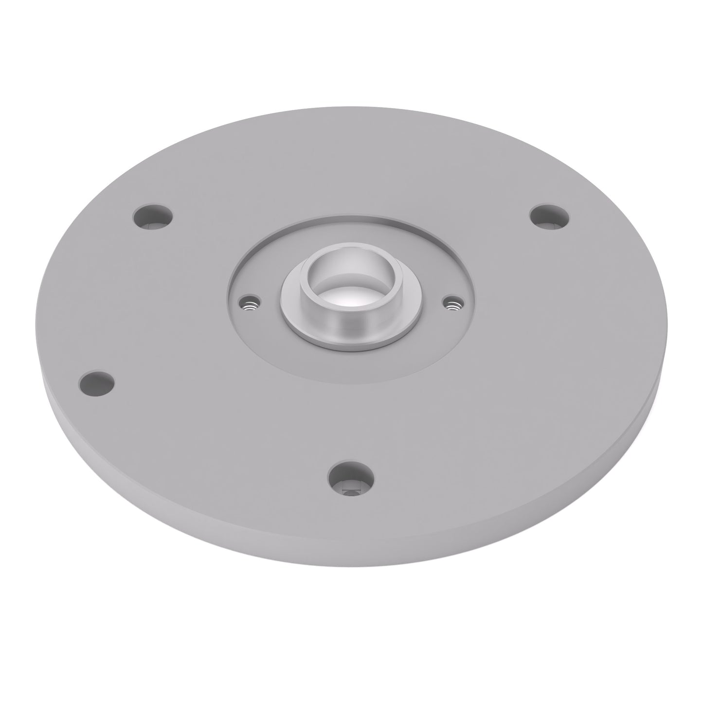 Grundplatte/Adapterplatte für Kopierhülsen passend für Bosch GKF 1600 Taucheinheit | Gleitplatte passend für Bosch Oberfräsen
