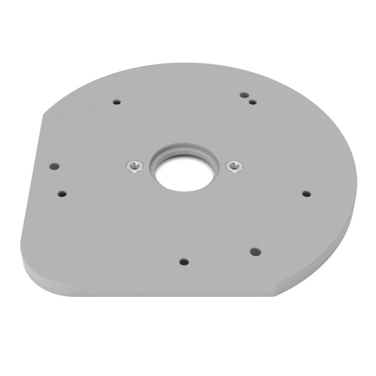 Grundplatte/Adapterplatte für Kopierhülsen passend für Bosch GOF 1250 CE | Gleitplatte passend für Bosch Oberfräsen