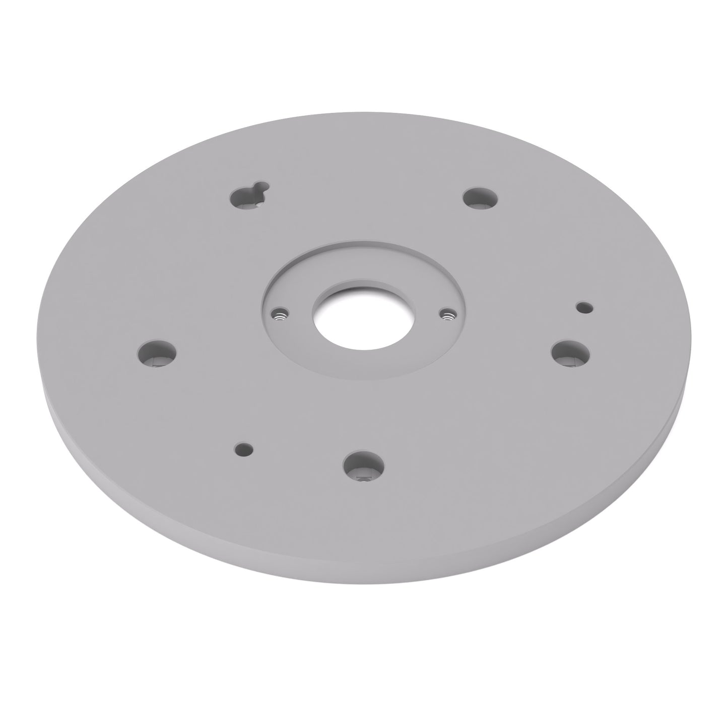 Grundplatte/Adapterplatte XL-Version für Kopierhülsen passend für Bosch GOF 1250 CE | Vergrößerte Gleitplatte passend für Bosch Oberfräsen