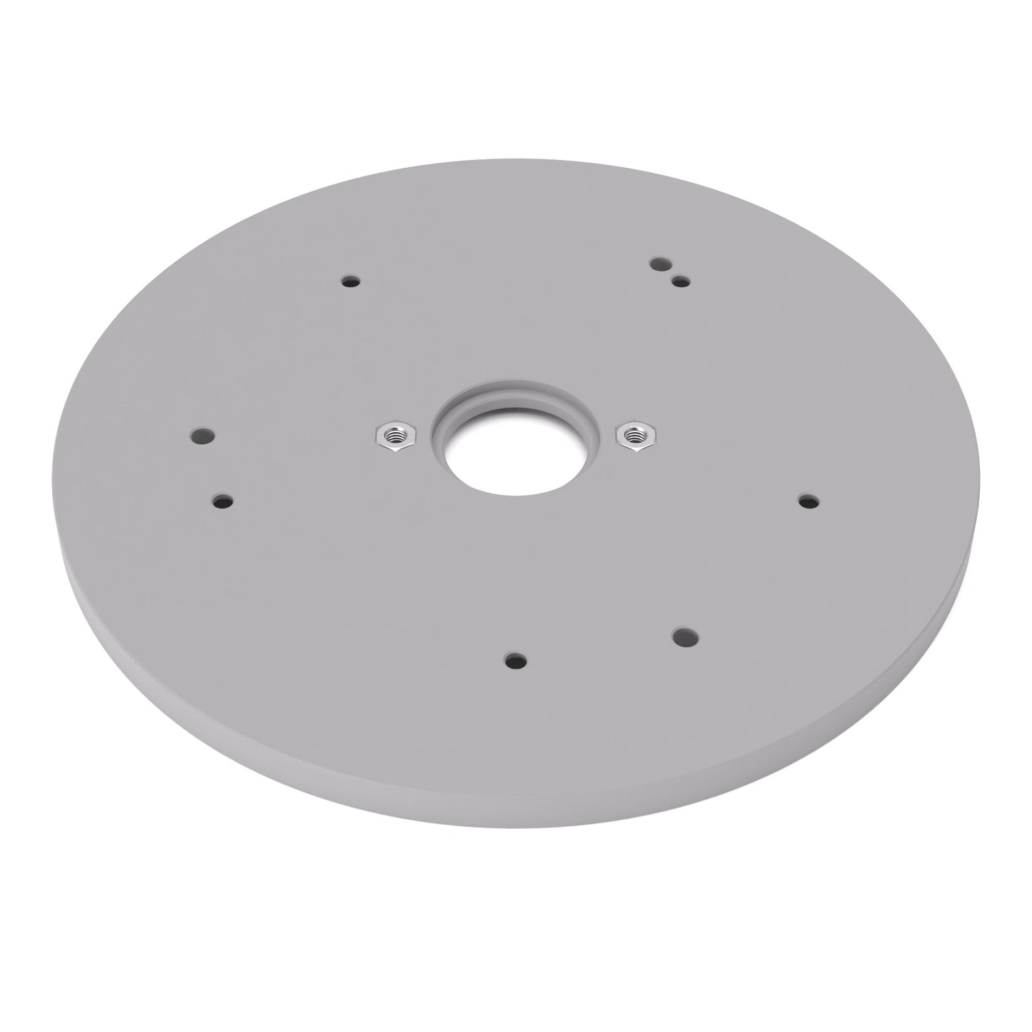 Grundplatte/Adapterplatte XL-Version für Kopierhülsen passend für Bosch GOF 1250 CE | Vergrößerte Gleitplatte passend für Bosch Oberfräsen