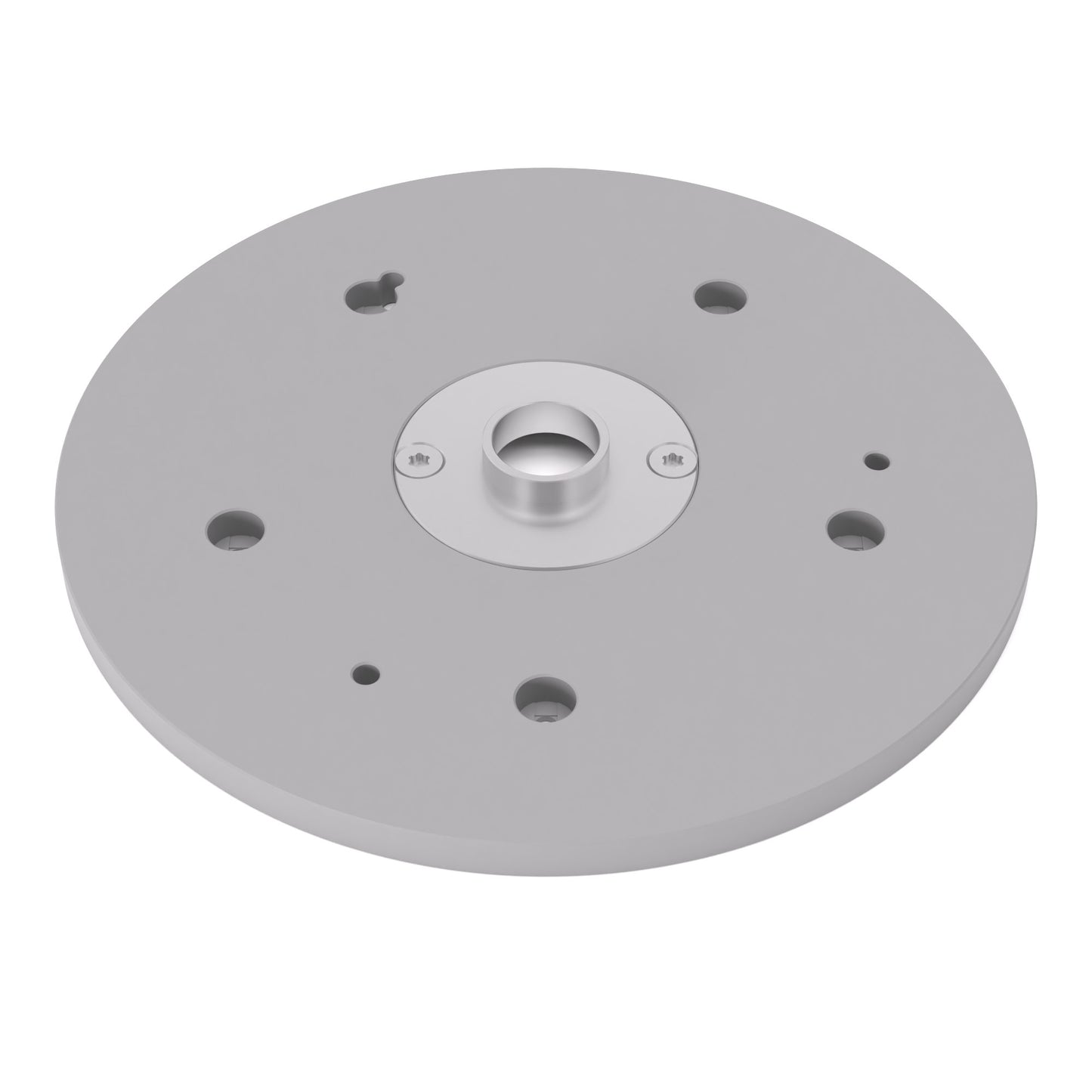 Grundplatte/Adapterplatte XL-Version für Kopierhülsen passend für Bosch GOF 1250 CE | Vergrößerte Gleitplatte passend für Bosch Oberfräsen