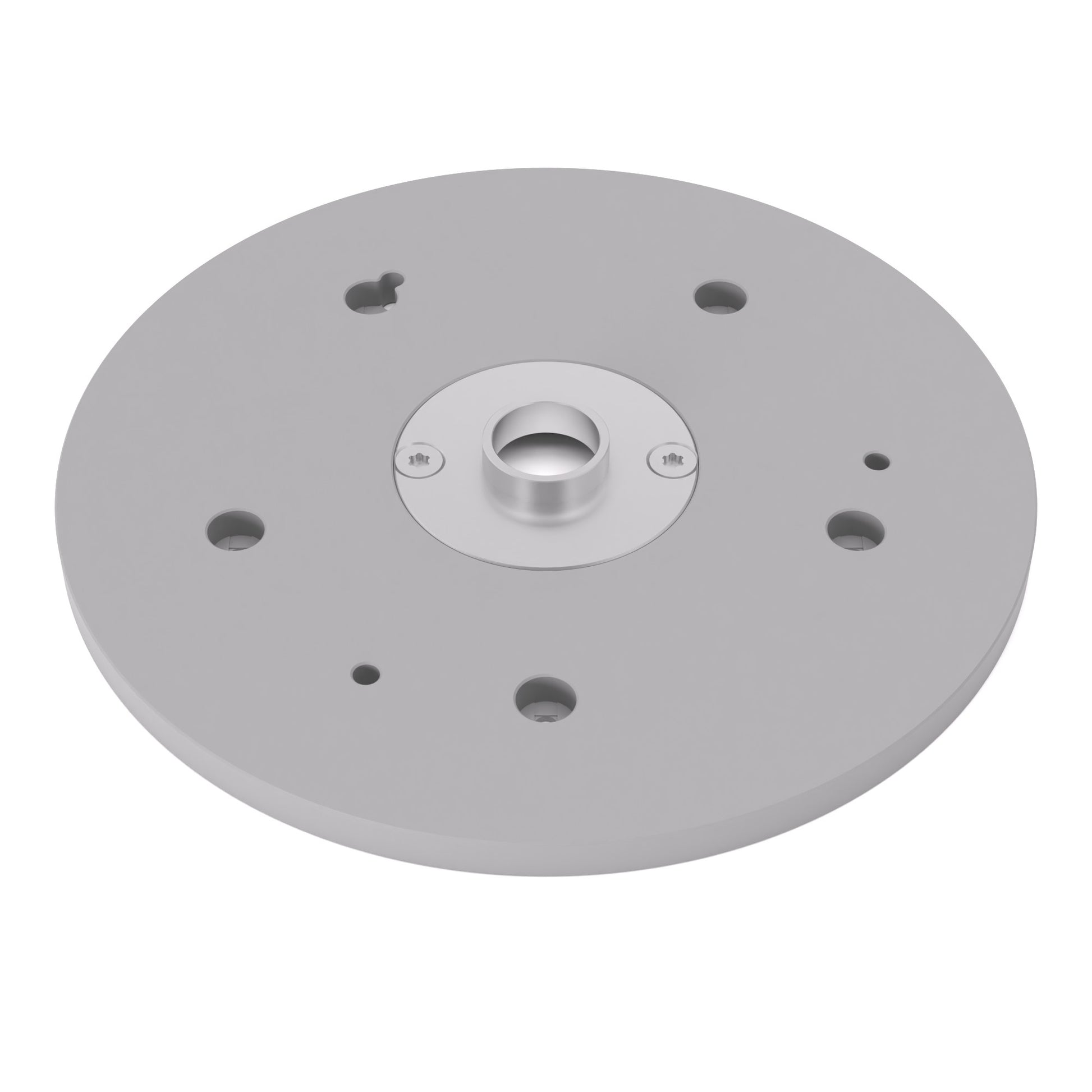 Grundplatte/Adapterplatte XL-Version für Kopierhülsen passend für Bosch GOF 1250 CE | Vergrößerte Gleitplatte passend für Bosch Oberfräsen