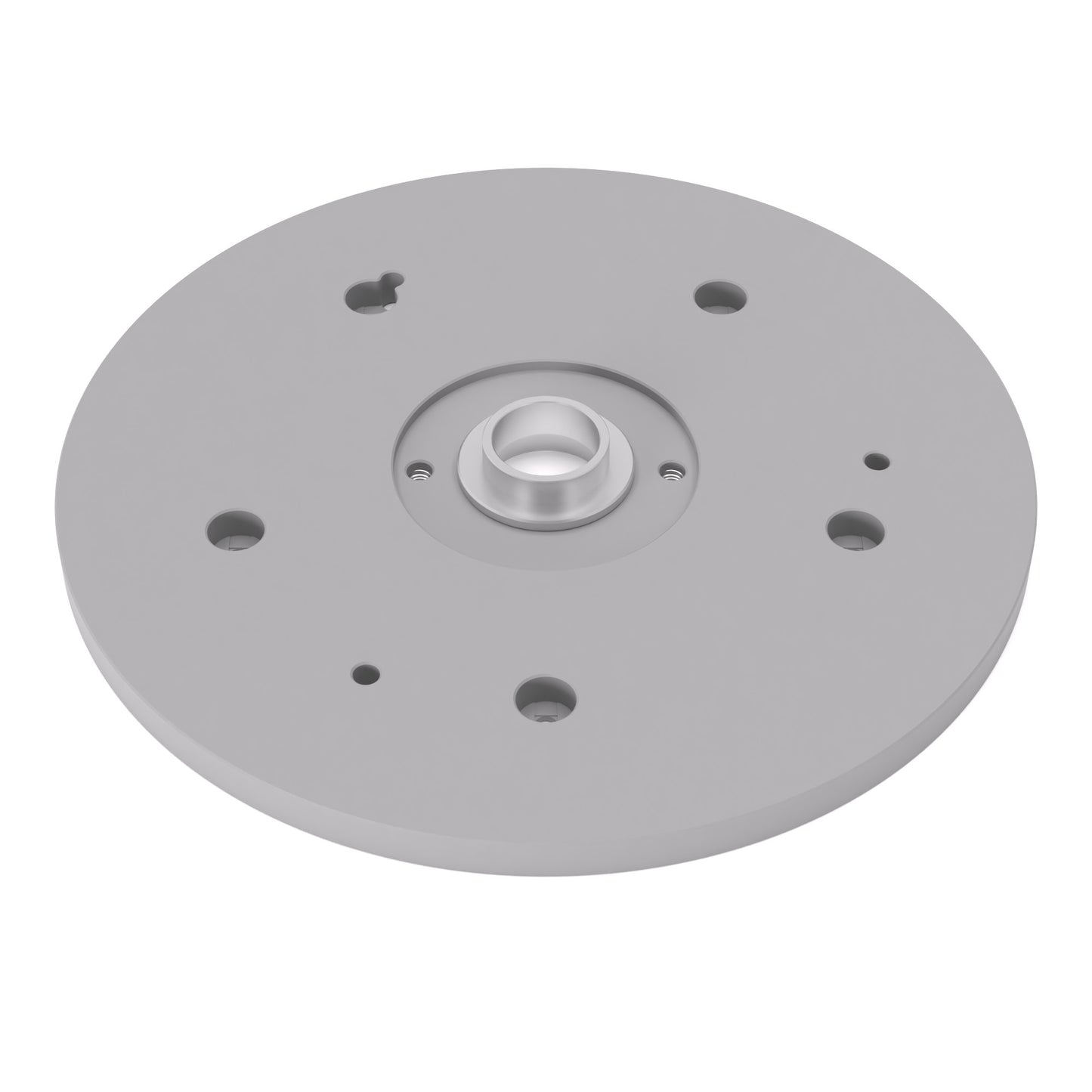 Grundplatte/Adapterplatte XL-Version für Kopierhülsen passend für Bosch GOF 1250 CE | Vergrößerte Gleitplatte passend für Bosch Oberfräsen