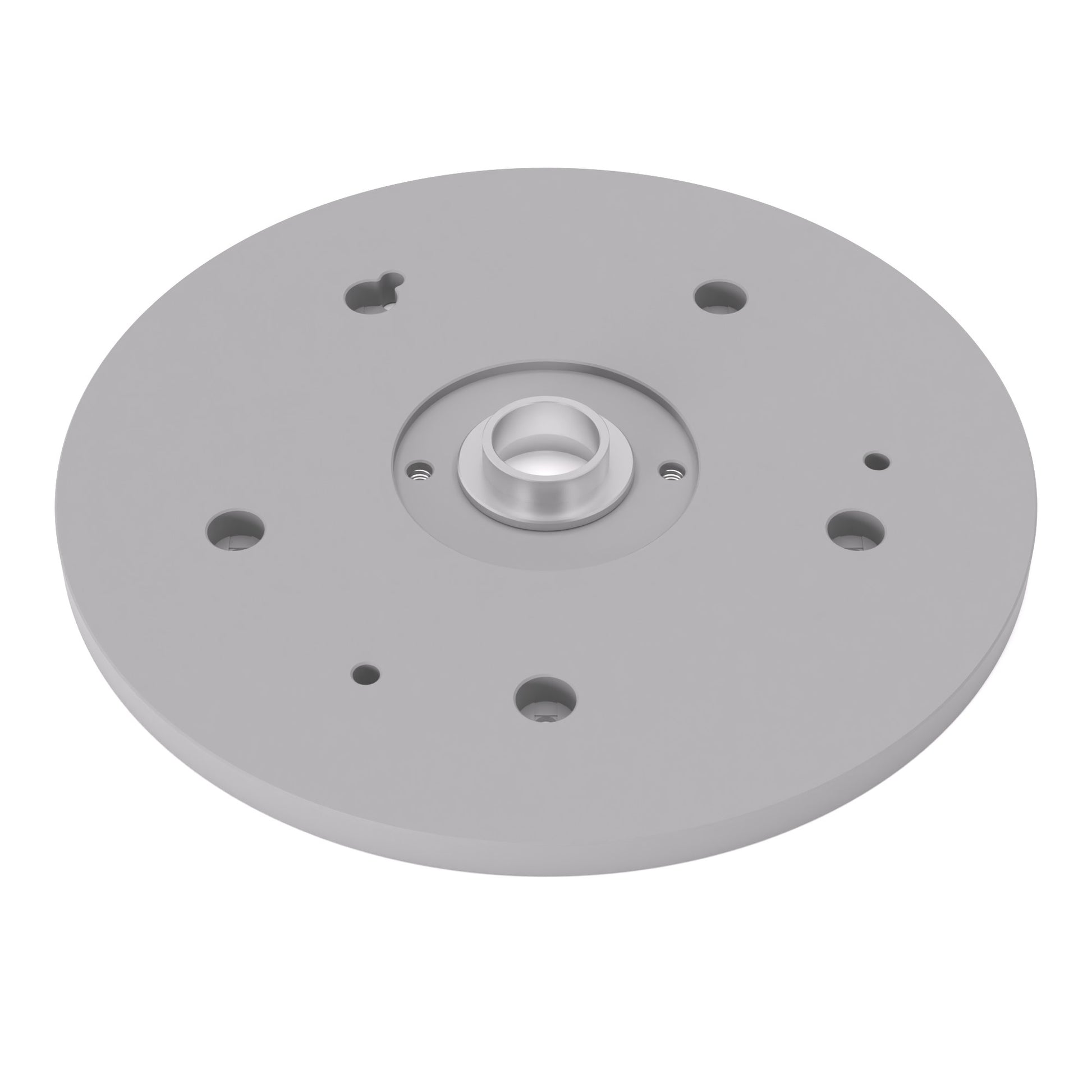 Grundplatte/Adapterplatte XL-Version für Kopierhülsen passend für Bosch GOF 1250 CE | Vergrößerte Gleitplatte passend für Bosch Oberfräsen