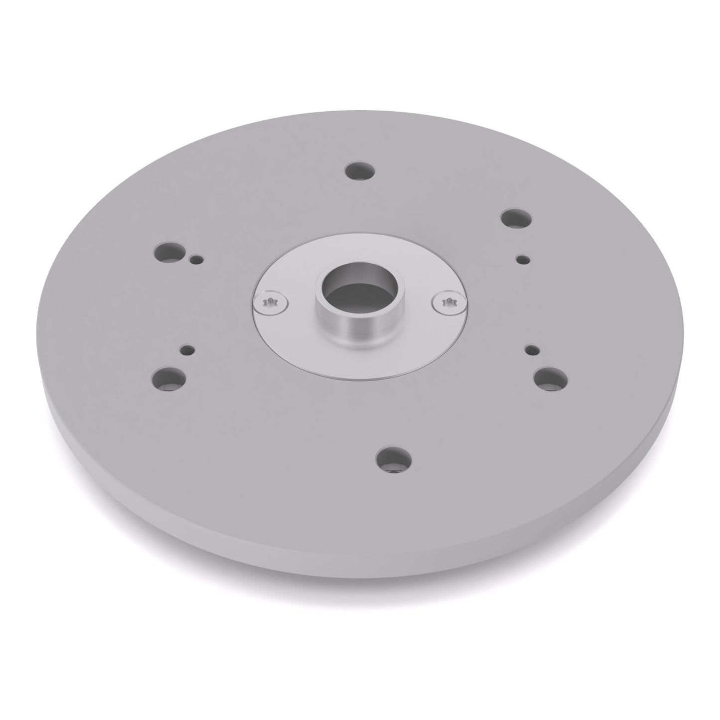 Grundplatte/Adapterplatte XL-Version für Kopierhülsen passend für Bosch GOF 20-12 | Vergrößerte Gleitplatte passend für Bosch Oberfräsen