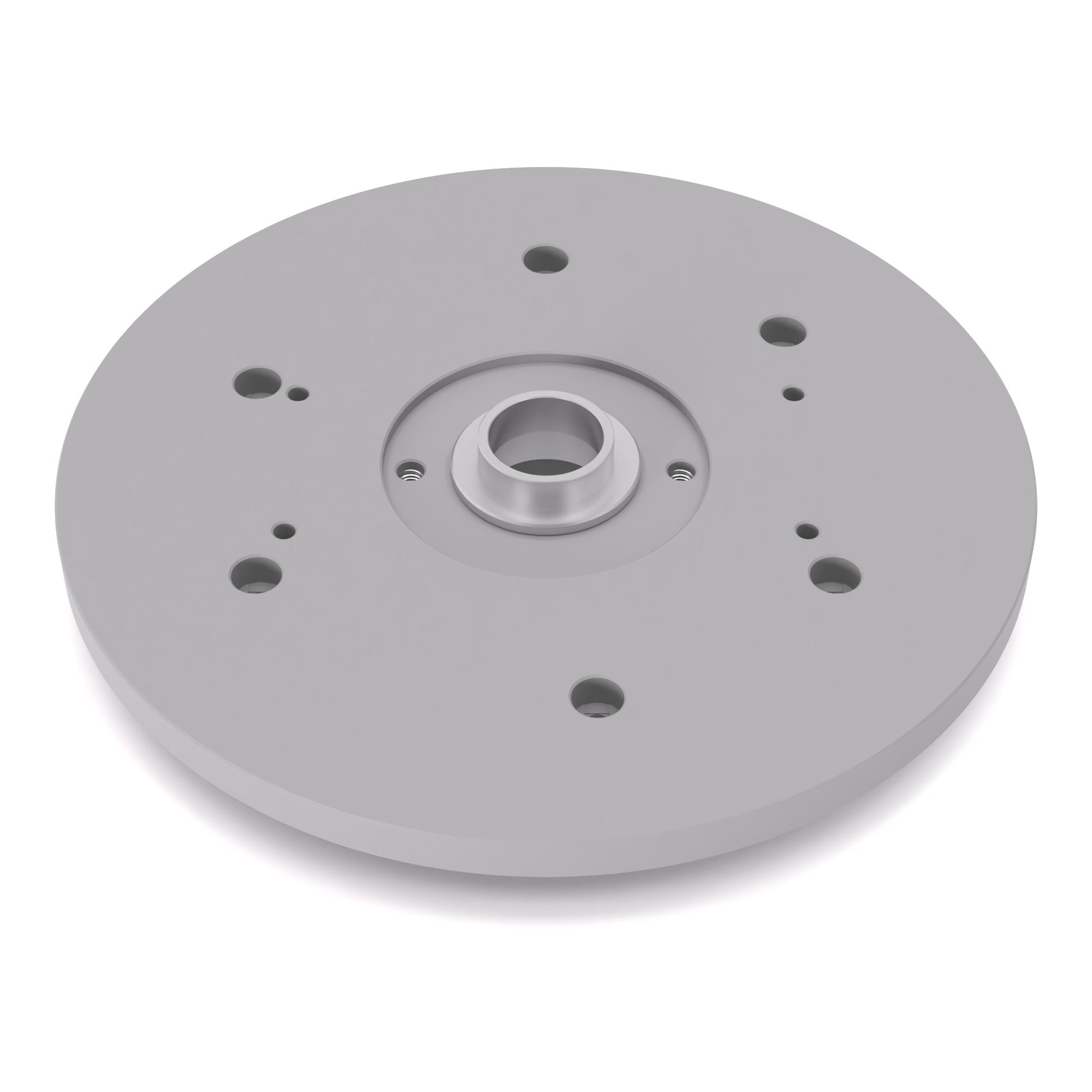 Grundplatte/Adapterplatte XL-Version für Kopierhülsen passend für Bosch GOF 20-12 | Vergrößerte Gleitplatte passend für Bosch Oberfräsen