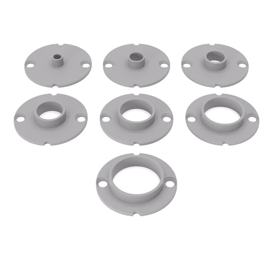 Kopierhülsen-Set passend für Trend Oberfräsen und Kantenfräsen | Kopierringe passend für Trend Fräsen - Typ A