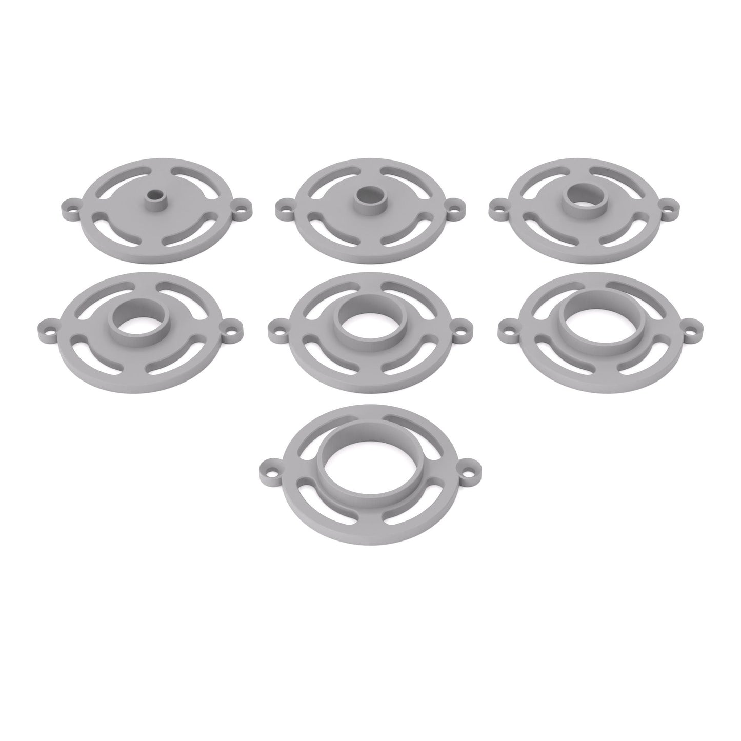 Kopierhülsen-Set passend für Parkside Oberfräsen und Kantenfräsen | Kopierringe passend für Parkside Fräsen - Typ B