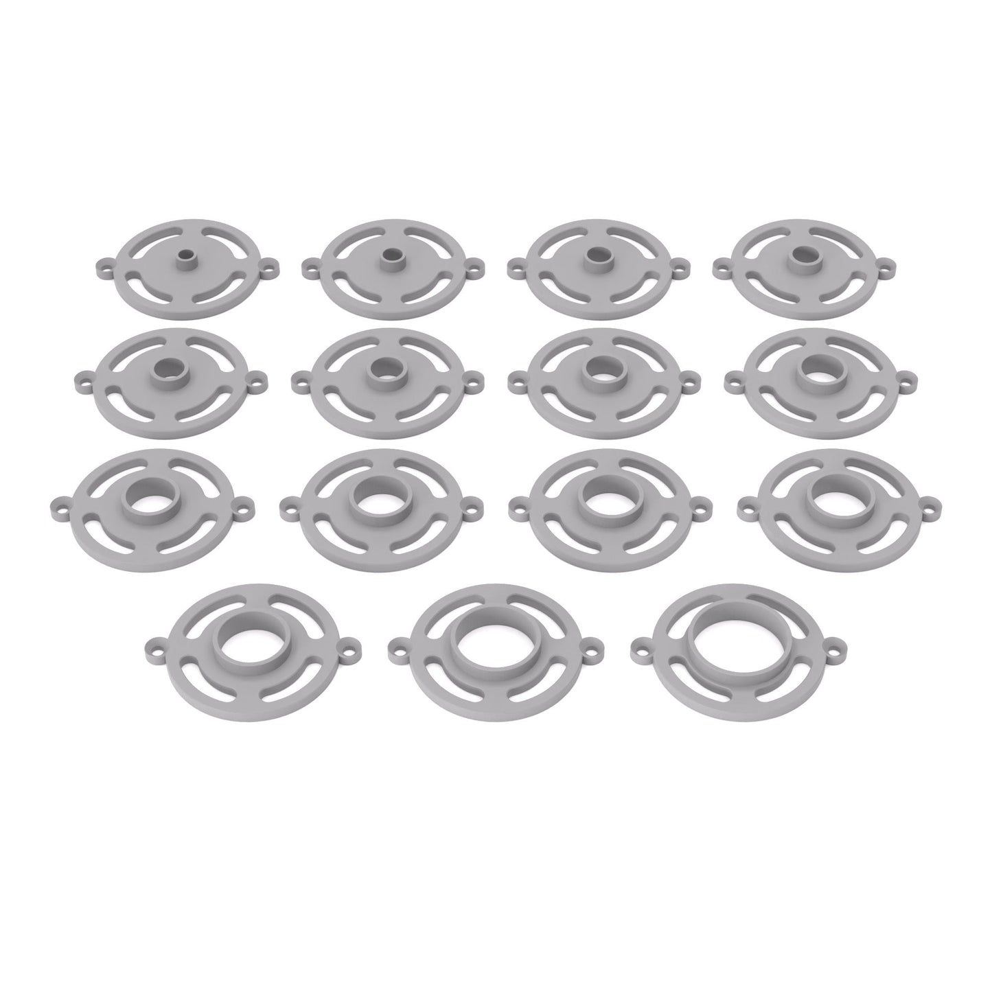 Kopierhülsen-Set passend für Parkside Oberfräsen und Kantenfräsen | Kopierringe passend für Parkside Fräsen - Typ B