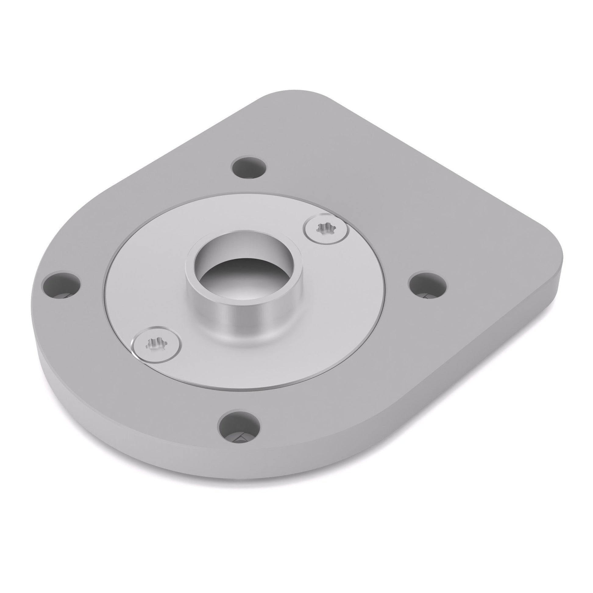 Grundplatte/Adapterplatte für Kopierhülsen passend für Ryobi RTR18 | Gleitplatte passend für Ryobi Kantenfräsen