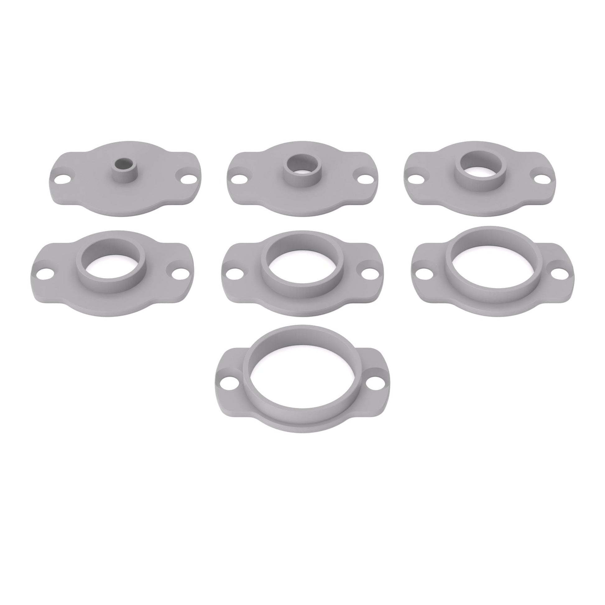 Kopierhülsen-Set passend für Trend Oberfräsen und Kantenfräsen | Kopierringe passend für Trend Fräsen - Typ A