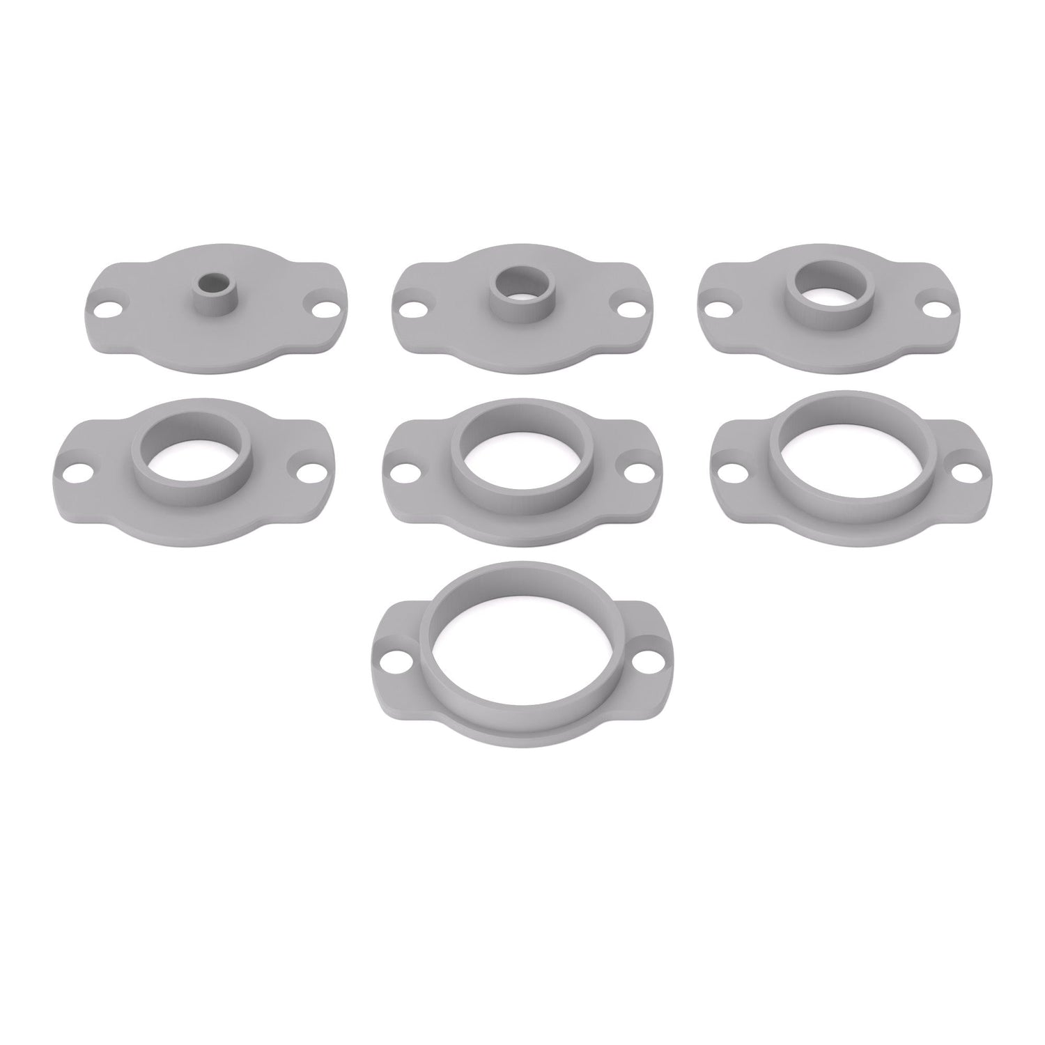 Kopierhülsen-Set passend für Einhell Oberfräsen und Kantenfräsen | Kopierringe passend für Einhell Fräsen - Typ A