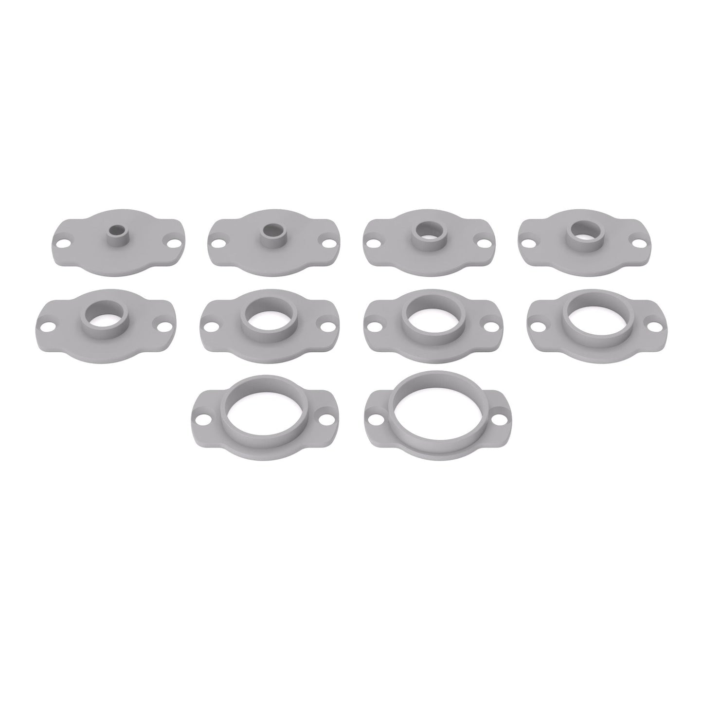 Kopierhülsen-Set passend für Black & Decker Oberfräsen und Kantenfräsen | Kopierringe passend für Black & Decker Fräsen - Typ A