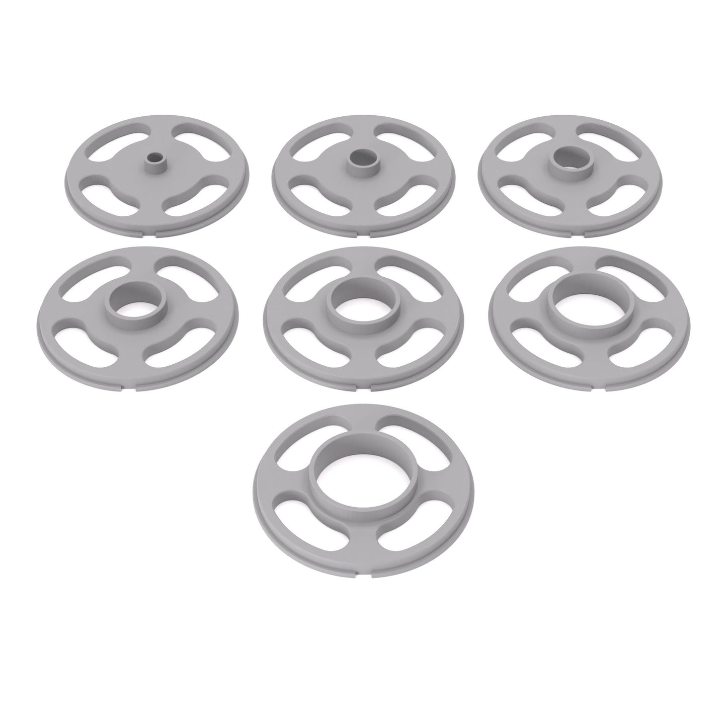 Kopierhülsen-Set passend für CMT Orange Tools Oberfräsen und Kantenfräsen | Kopierringe passend für CMT Orange Tools Fräsen - Typ A