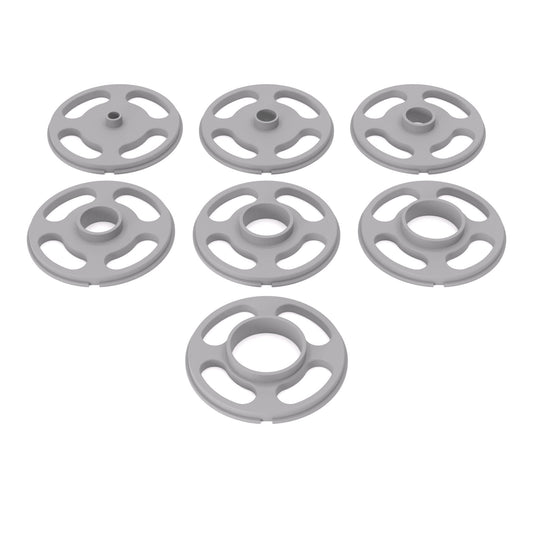 Kopierhülsen-Set passend für CMT Orange Tools Oberfräsen und Kantenfräsen | Kopierringe passend für CMT Orange Tools Fräsen - Typ A