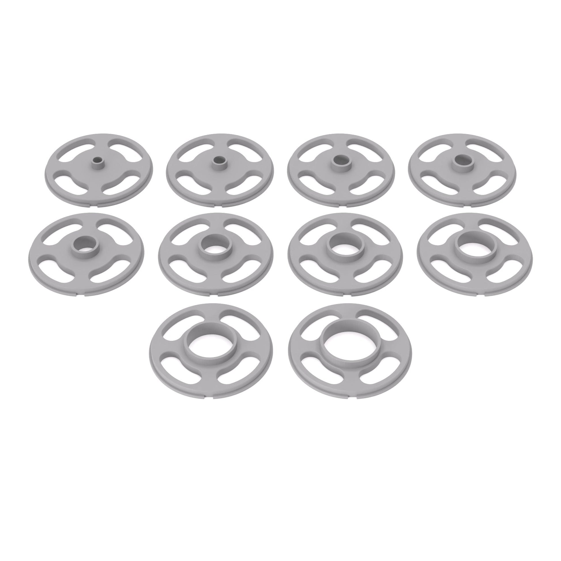 Kopierhülsen-Set passend für Triton Oberfräsen und Kantenfräsen | Kopierringe passend für Triton Fräsen - Typ A