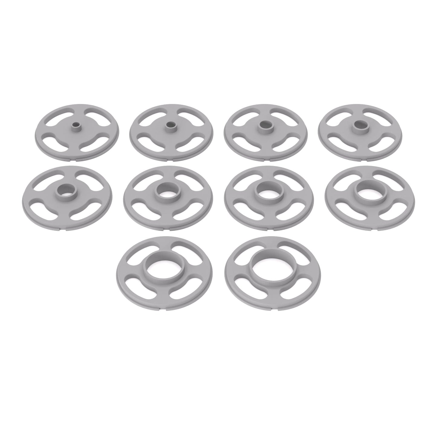 Kopierhülsen-Set passend für Triton Oberfräsen und Kantenfräsen | Kopierringe passend für Triton Fräsen - Typ A