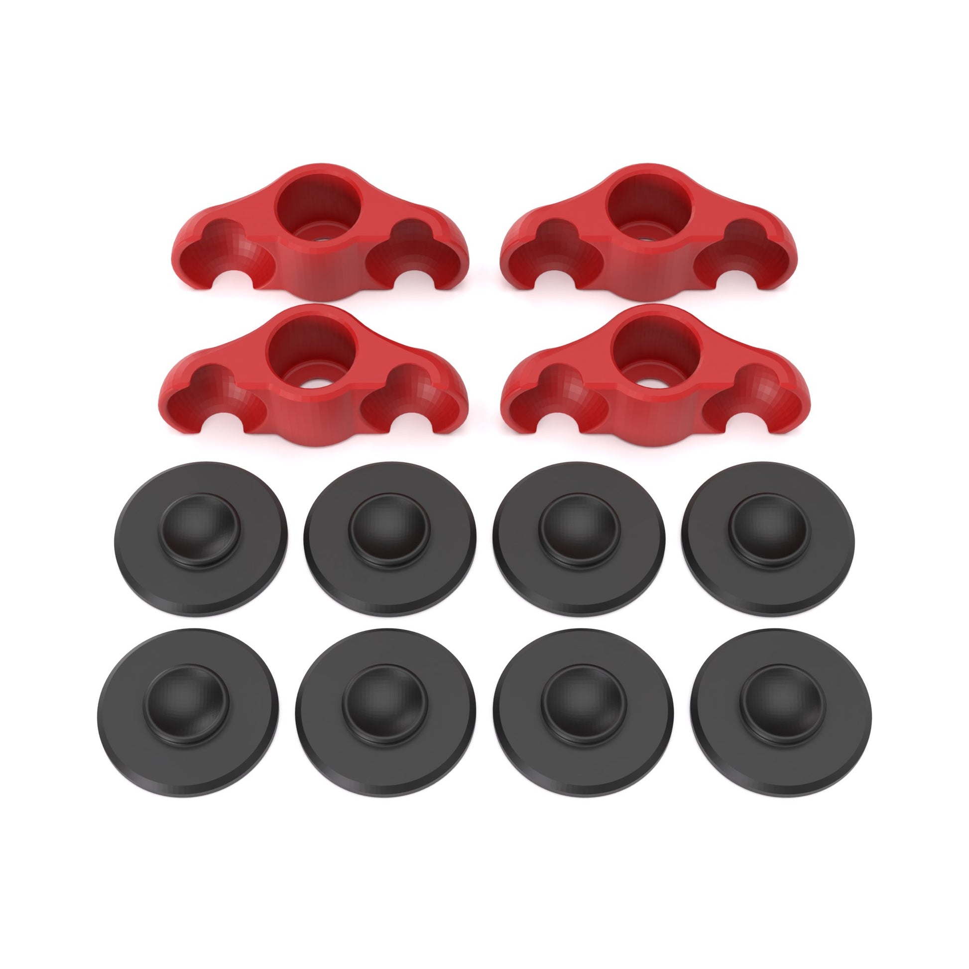 Rocker Plate-Füße passend für Wahoo Kickr Core | Zubehör für passend für Wahoo Kickr Core